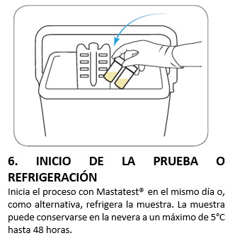 6. START TEST OR REFRIGERATE 6. START TEST OR REFRIGERATE